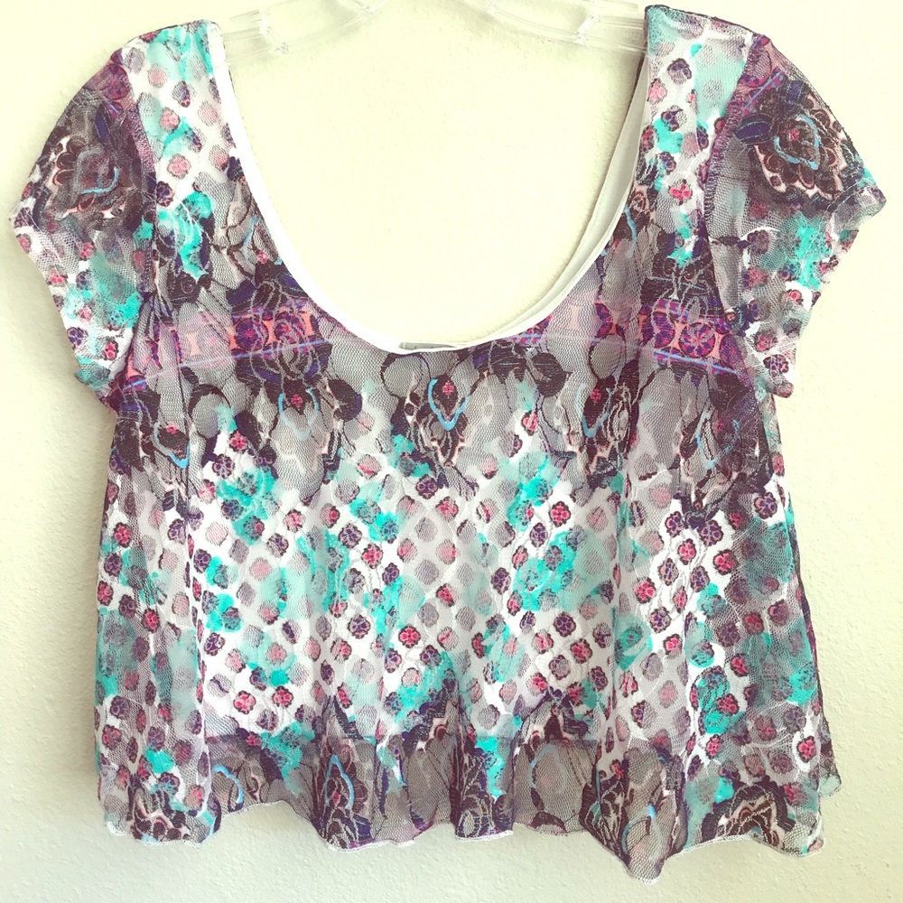 Brand new Charlotte Russe crop top